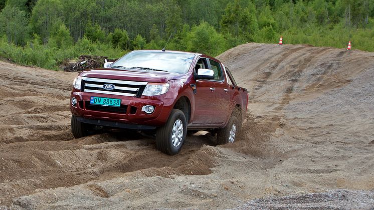 Nye Ford Ranger lanseres i Norge i disse dager.