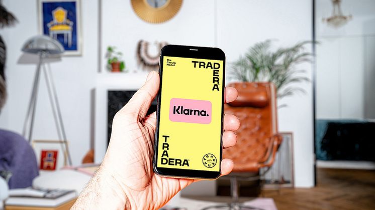 Nu tillkommer Klarna som betallösning på Tradera, Sveriges största marknad för second hand och begagnat.