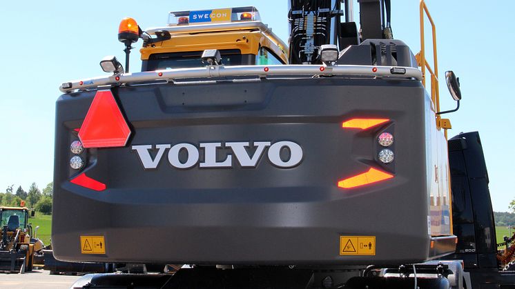 ​Swecon erbjuder ny motviktsbåge från MittX till Volvo grävmaskiner