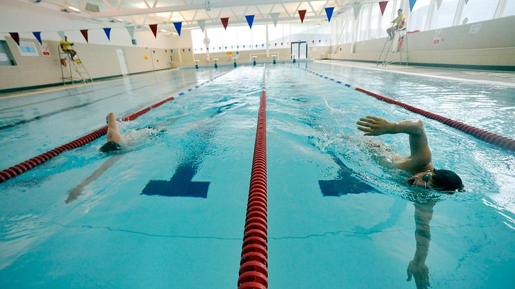 City council and Northumbria work in partnership for city pool swimmers