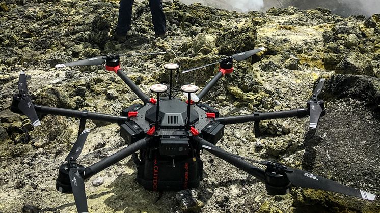 DJI Drones Make Breakthrough in Volcano Research