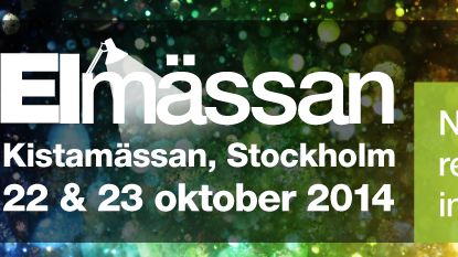 Hager på Elmässan i Stockholm 22-23 oktober 2014
