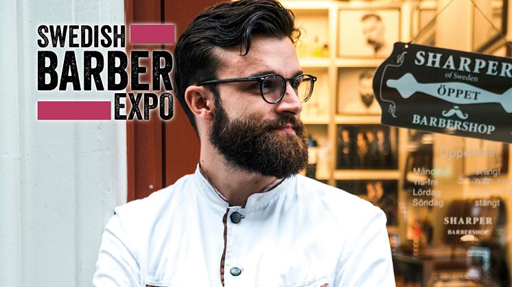 Alexander Vlajkovic Andersson tävlar för Göteborg i Swedish Barber Expo Barber Battle 2017