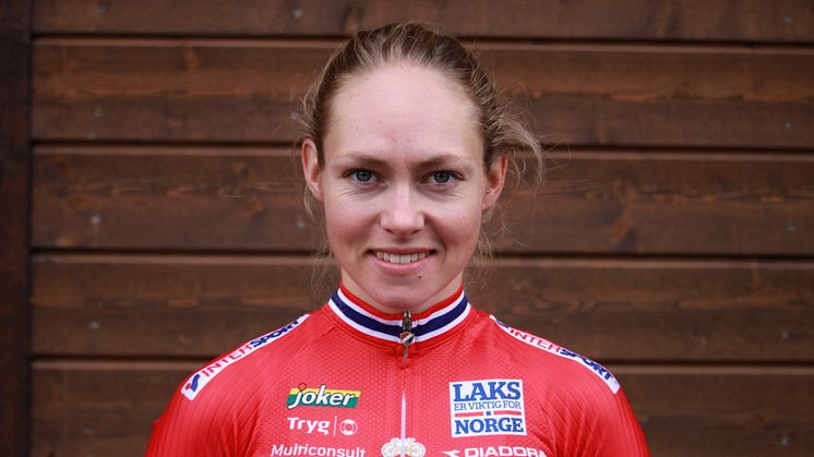 Stine Borgli på sykkellandslaget 2017