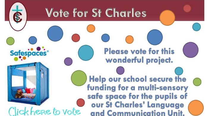 Please Vote for St Charles' Primary