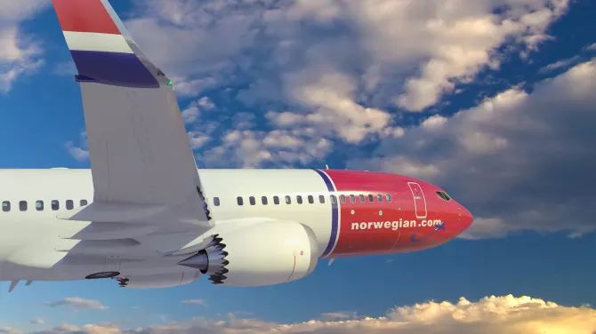 ​Norwegian fortsætter med at flyve til populære destinationer i Italien, Spanien, USA og Thailand
