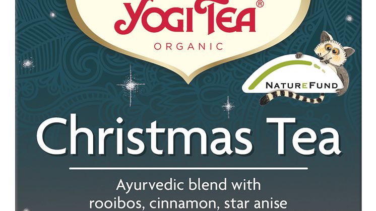 YOGI TEA sprider julstämning med sitt nya säsongskryddade Christmas Tea