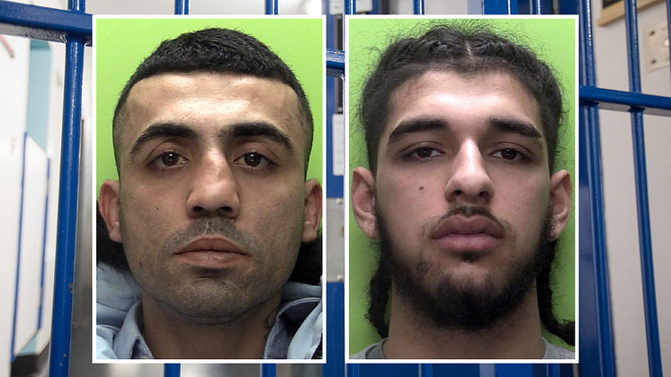 Mohammed Dilshad, aged 27, and Hamza Khan, aged 19, jailed for a combined total of 12 years and five months
