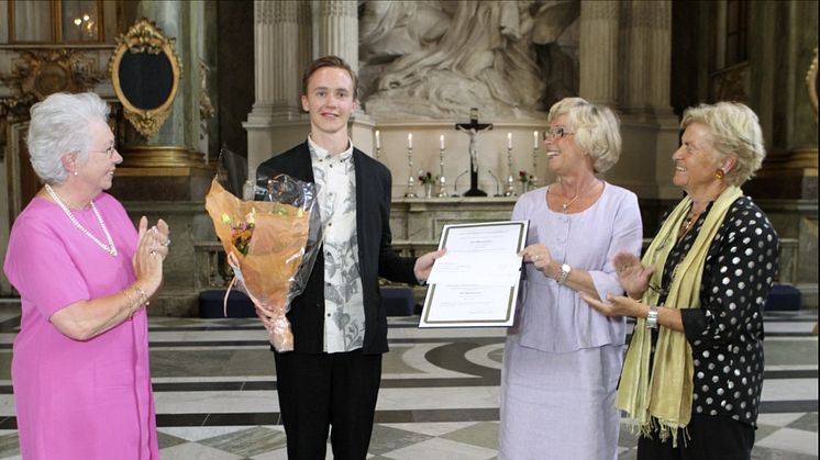 Olof Mårtensson, 2014 års mottagare av Sigrid Paskells stipendium inom scenkonsterna (teater)