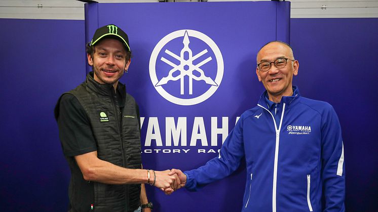 Yamaha Motor Co. Ltd and Valentino Rossi Sign Brand Ambassador Agreement