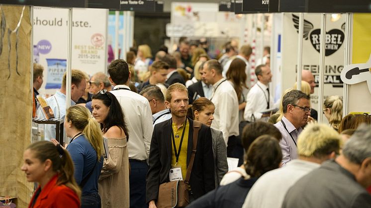 335 exhibitors now confirmed for sold out lunch! at ExCeL