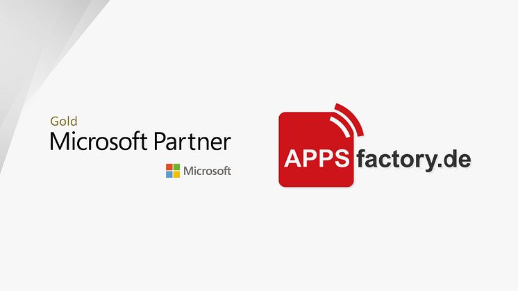 ​APPSfactory als Microsoft Certified Gold Partner ausgezeichnet