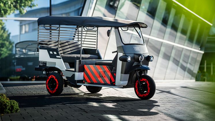 Rickshaws kører på second life elbilsbatterier