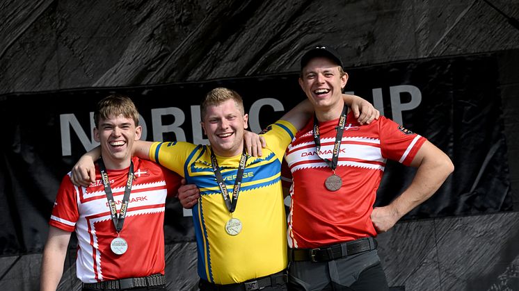 I den anden delkonkurrence af Nordic Cup lykkedes det ale tre danske atleter at få en medalje. 