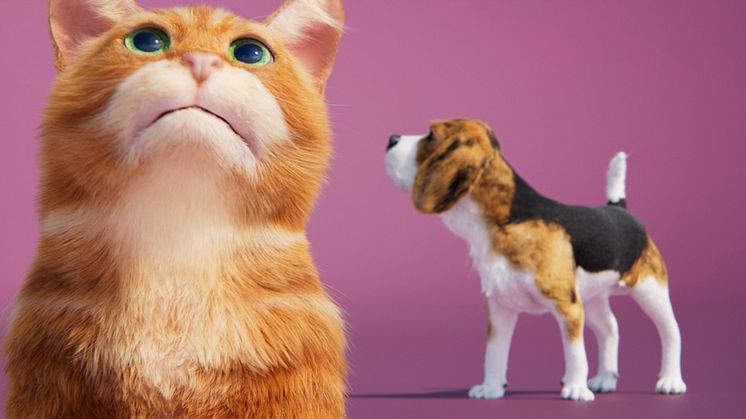 Im TV-Spot "Tierisch gute Wahl" unterhalten sich Haustiere über Darmspiegelung und Stuhltest.
