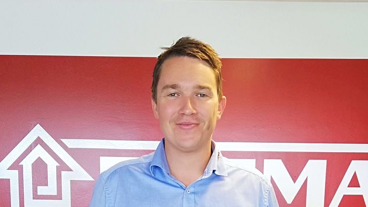 Caspar Bladt (31) er ny direktør for Bygma Jelling 