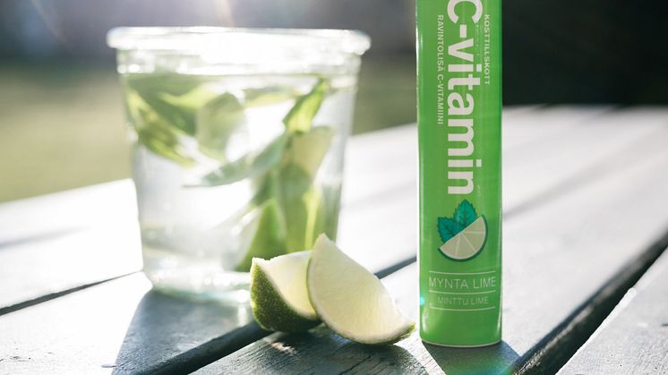 Friggs utökar sortimentet med C-vitamin Mynta Lime - en uppfriskande och ny smak i butikshyllan med kosttillskott.