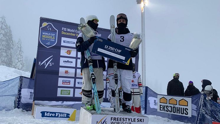 ​Ludvig Fjällström vinner världscupen i Idre Fjäll