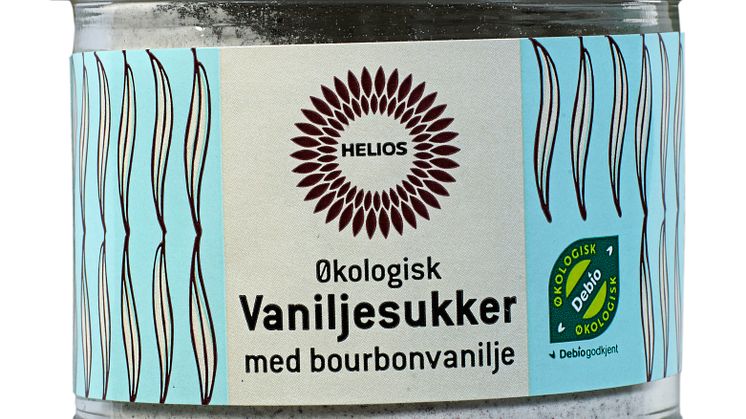 Helios økologisk vaniljesukker 50 g
