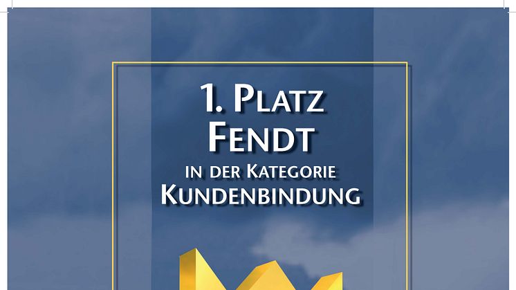 König Kunde Award 2021: Fendt-Caravan in der Kategorie "Kundenbindung" auf Platz 1