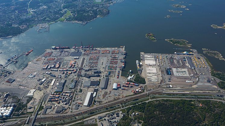 Freight terminal in central Gothenburg moves to the Port of Gothenburg.