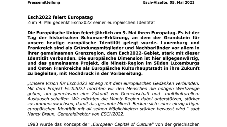 Pressemitteilung_Esch2022_Europatag