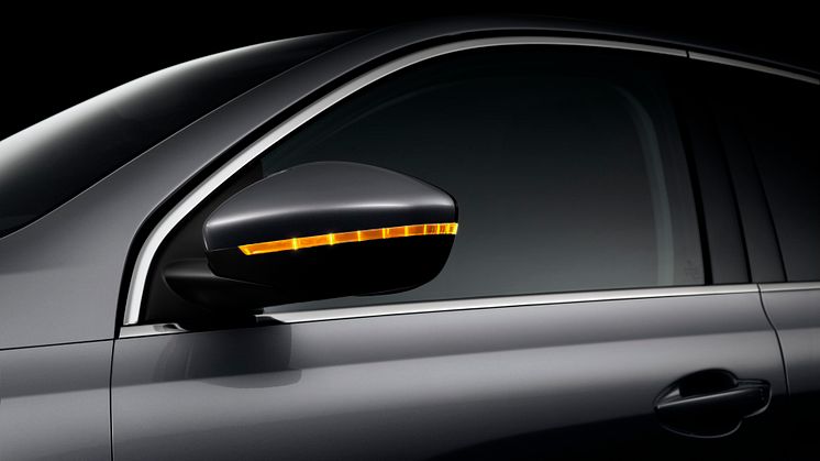 Backspeglarna på nya Peugeot 308
