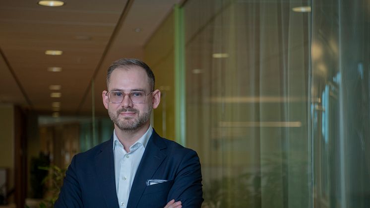 Jonas Ålebring är ny medicinsk direktör på Pfizer i Sverige