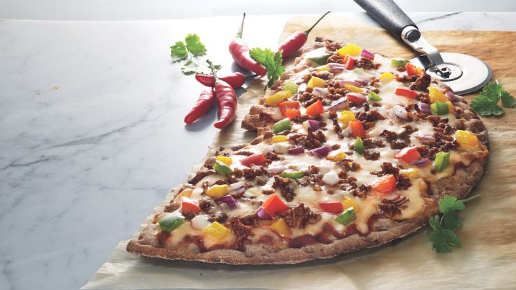 Leksands pizza på knäckebröd ska ge mer deg