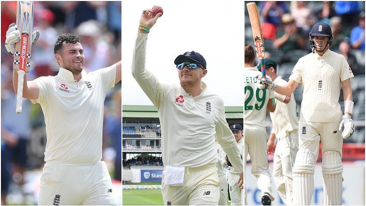 Dom Sibley, Dom Bess and Zak Crawley have all starred in England's Test tour of South Africa