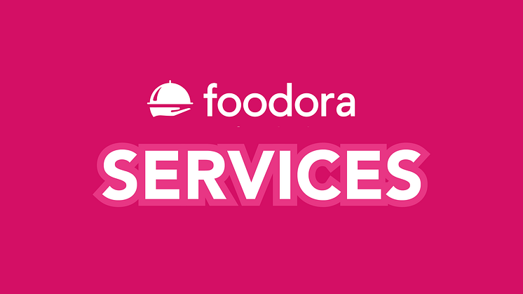 foodora lanserar foodora services - fler hushållsnära tjänster