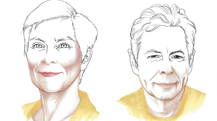 Martha Finnemore och Alexander Wendtprisas för sitt bidrag till forskningen om internationella relationer. Illustration: Anna Ileby