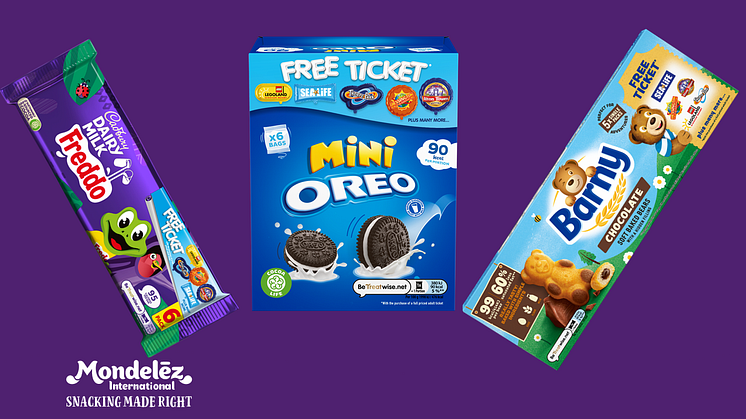 Mondelēz International pilots QR code on UK packs to provide consumers with sustainability and wellbeing information