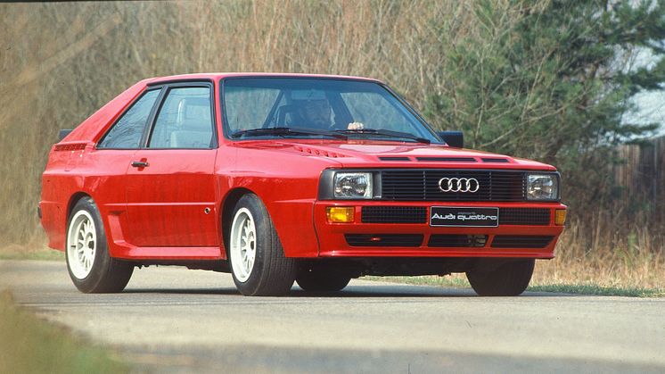 Audi quattro fra 1980