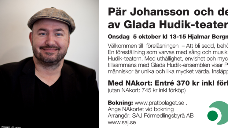 Pär Johansson föreläser i Örebro