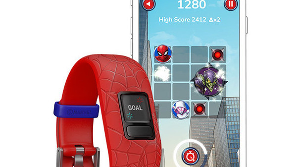 Garmin® och Marvel presenterar vívofit® jr. 2 aktivitetsmätare för barn och interaktiv mobilapp med Marvel’s Spider-Man