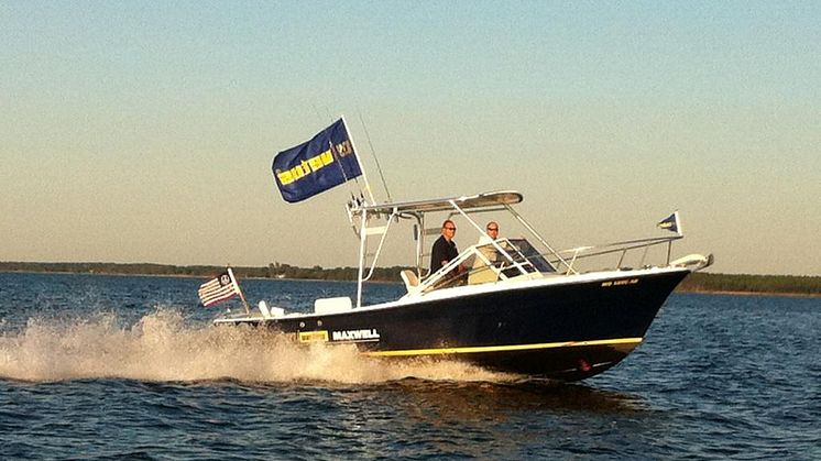VETUS Maxwell’s Topaz Demo Boat featuring BOW PRO thrusters will be available for sea trials at Palm Beach International Boat Show 