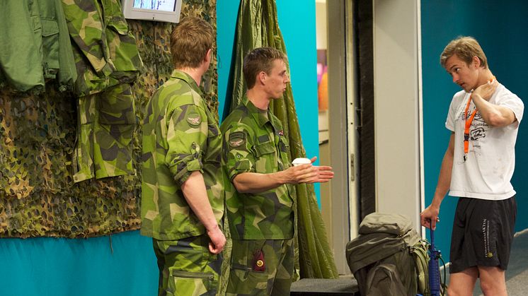 Försvarsmakten på Nordic Outdoor 2013