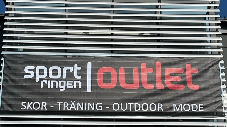 Sportringen Outlet öppnar på Erikslund i Västerås.