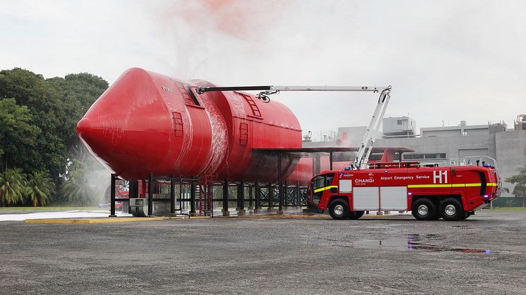 Changi Airport commissions new airport fire-fighting vehicles 