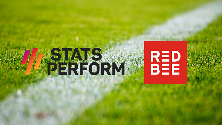 Red Bee Media Partners with Stats Perform and Expands its Metadata Proposition with Global Sports Data Coverage