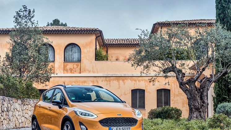 I juni lanserar Ford den helt nya crossover-modellen Fiesta Active.