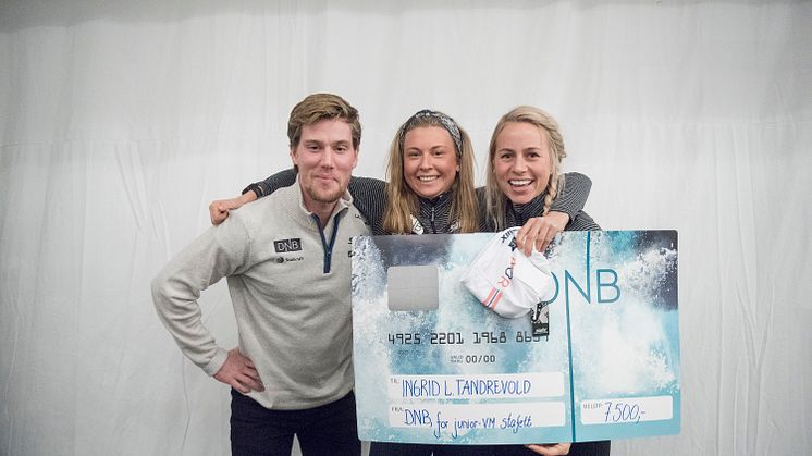 Ingrid Landmark Tandrevold vant stipend for sin innsats i Junior-VM