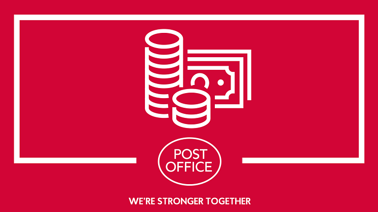 Cash deposits and withdrawals at Post Offices remain steady at £3.2 billion