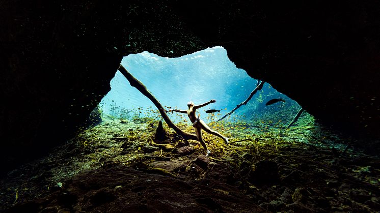 Mit Apnoetaucherin Anna von Boetticher wird beim CINEMARE in die faszinierende Unterwasserwelt eingetaucht. ©Daan Verhoeven