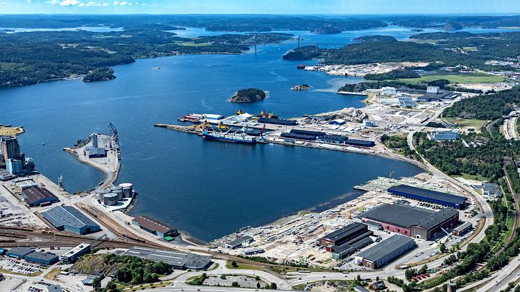 "We will save time while increasing control and improving service to our customers," says Jacob Engholm, Marketing and Freight forwarding manager for the port of Uddevalla.