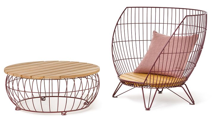 Basket möbelgrupp / Furniture group. Design Ola Gillgren