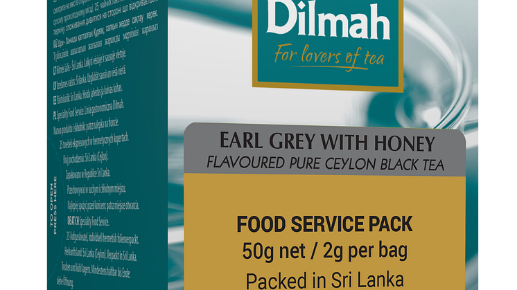Dilmah Earl Grey Honung - Foodserviceförpackning