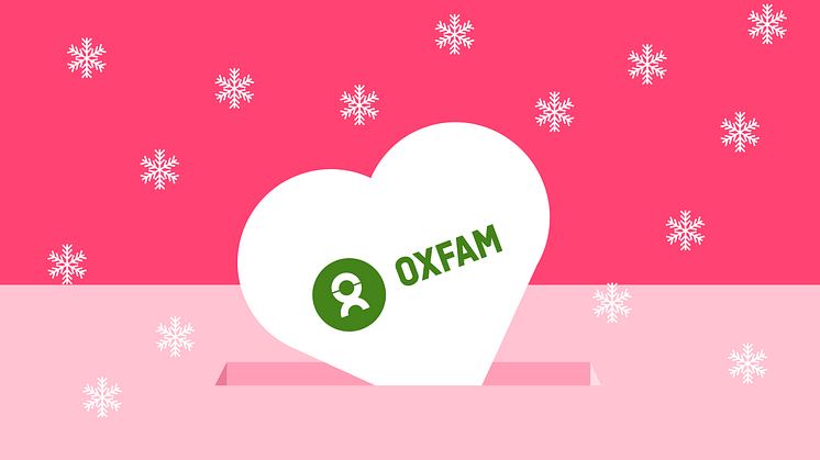 The receiver of Mynewsdesk's Christmas donation this year was Oxfam Sweden.