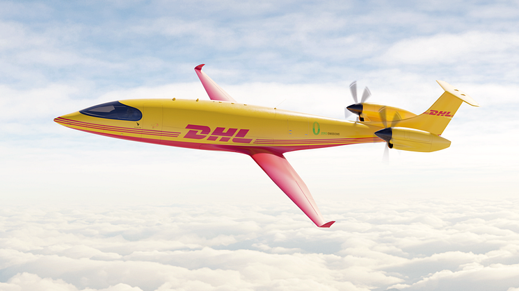 DHL Express former fremtiden for bærekraftig luftfart med bestillingen av de aller første elektriske lasteflyene fra Eviation